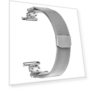 Milanese Band Flower Stainless Steel Magnetic Mesh Watch Strap — Smartwatches, Smartwatch 2025