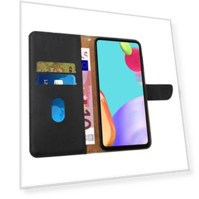 Nappa Texture Genuine Leather Drop-proof Phone Case Stand Wallet Folio Flip Cover — Flip Cases, Smartwatch 2025