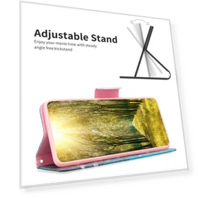 Pattern Printing PU Leather Wallet Stand Cover — Phone Accessories, Smartwatch 2025