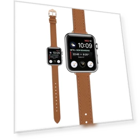 PU Leather Smart Watch Band — Bands, Smartwatch 2025