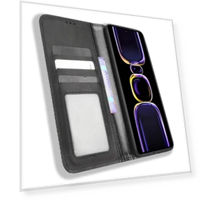 Retro Texture Stand PU Leather Phone Wallet Cover — Phone Accessories, Smartwatch 2025