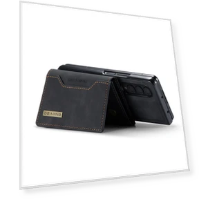 Shockproof Magnetic Wallet Phone Case with Kickstand — Flip Cases, Smartwatch 2025