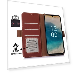 Stand Wallet RFID Blocking Phone Case — Phone Accessories, Smartwatch 2025