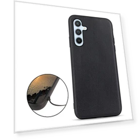 Textured Genuine Leather Coated TPU Case — Bumpers, Smartwatch 2025