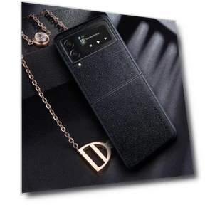 Textured PU Leather Coated Phone Case — Screen Protectors, Smartwatch 2025