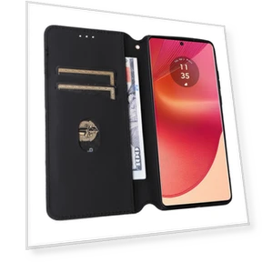 Wallet Case Magnetic Closing Phone Leather Cover — Flip Cases, Smartwatch 2025