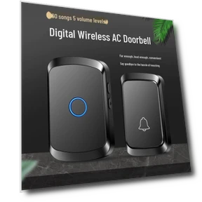 Wireless Long-Distance Doorbell & Elderly Pager — Pagers, Global Finds