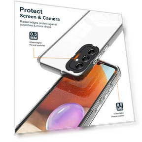 3-in-1 Transparent Phone Cover — Bumpers, Smartwatch 2025