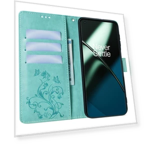 Butterfly Flower Imprinted PU Leather Flip Phone Cover — Flip Cases, Smartwatch 2025