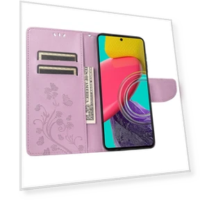Butterfly Flower Imprinted Wallet Case — Phone Accessories, Smartwatch 2025