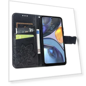 Butterfly Pattern Imprinted Wallet Case — Flip Cases, Smartwatch 2025