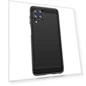 Carbon Fiber Texture Brushed Surface TPU Smartphone Case — Bumpers, Smartwatch 2025