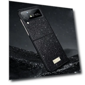 Celebrities-Series Glitter Sequins Phone Cover — Bumpers, SULADA