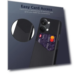 Cloth Texture Card Holder Phone Cover — Basic Cases, Smartwatch 2025