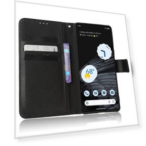 Drop-proof Cell Phone Cover Diamond Texture Phone Folio Flip Leather Wallet Case with Stand — Basic Cases, Smartwatch 2025