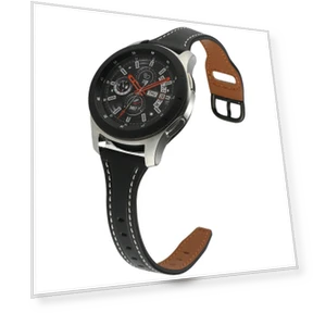 Genuine Cow Leather Watch Strap — Bands, Smartwatch 2025