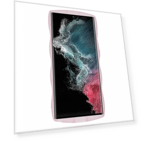 Glitter Sparkle Wavy Edge Cover — Phone Accessories, Smartwatch 2025