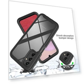 Hard Acrylic+PC+Soft TPU Phone Case — Bumpers, Smartwatch 2025