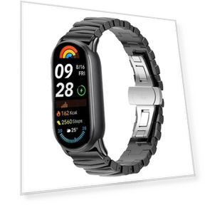 Irregular Stainless Steel Wrist Strap — Bands, Samrtwatch Bands Straps