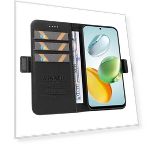 Leather Phone Case Wallet Stand — Phone Accessories, YIKATU