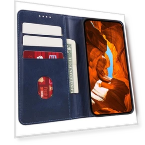 Magnetic Clasp Calf Texture Wallet Case — Flip Cases, Smartwatch 2025