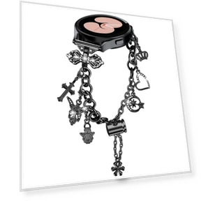 Metal Charm Wristband Bracelet — Bands, Smartwatch 2025