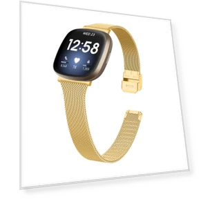Milanese Stainless Steel Fine Mesh Smart Watch Strap — Wearable Accessories, Smartwatch 2025