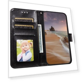 Phone Cover PU Leather Wallet Stand — Phone Accessories, Smartwatch 2025