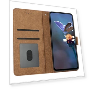 PU Leather Butterfly Imprinted Stand Shell Wallet Phone Case — Flip Cases, Smartwatch 2025