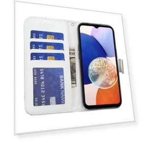 PU Leather Phone Case Wallet Stand — Phone Accessories, Smartwatch 2025