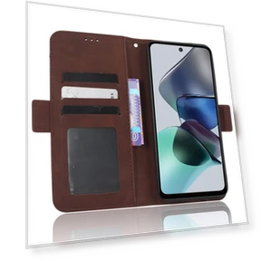 PU Leather Phone Protective Cover with Multiple Card Slots and Stand — Basic Cases, Smartwatch 2025