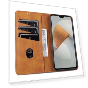 PU Leather Wallet Case Stand — Flip Cases, Smartwatch 2025