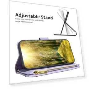 PU Leather Zipper Pocket Phone Case — Fitness Bands, Smartwatch 2025