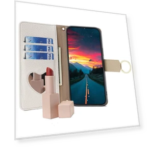 PU Leather Zipper Wallet Crossbody Phone Cover — Basic Cases, Smartwatch 2025