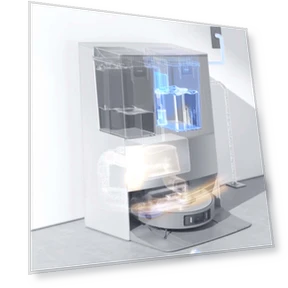 Robot Cleaning Fluid — Smart Cleaning Robots, Pale Blue