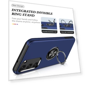Rotating Ring Stand Shockproof Case — Phone Accessories, Smartwatch 2025