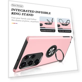 Rotation Ring Kickstand Anti-fall Case — Phone Accessories, Smartwatch 2025