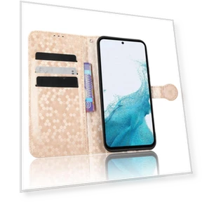 Shockproof Wallet Stand Dot Pattern Imprinted Phone Cover — Phone Accessories, Smartwatch 2025