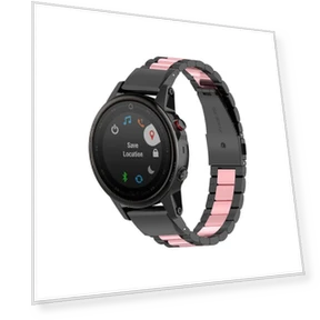 Stainless Steel Smart Watch Band — Fitness Bands, Smartwatch 2025