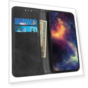 Stand Hidden Magnetic Adsorption Split Leather Phone Cover — Phone Accessories, Smartwatch 2025