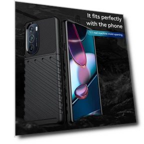 Thunder Series Twill Texture Thickened Anti-fall Protection TPU Case — Screen Protectors, Smartwatch 2025