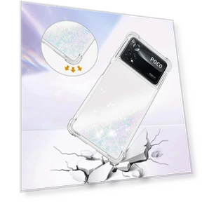 TPU Case Glitter Quicksand Shockproof Phone Back Cover — Screen Protectors, Smartwatch 2025