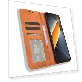 Wallet Retro Texture Leather Phone Cover — Flip Cases, Smartwatch 2025