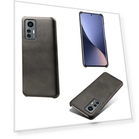 Wear-resistant Calf Textured PU Leather Coating Hard PC Anti-drop Mobile Phone Case Cover — Basic Cases, Smartwatch 2025