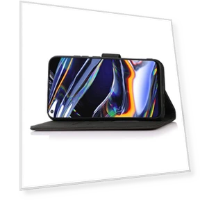 Anti-scratch Textured PU Leather Wallet Phone Case with Foldable Stand — Phone Accessories, Smartwatch 2025