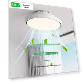 Bladeless Smart Ceiling Fan with Light — Ceiling Fan Lighting Solutions, ElectroCN