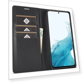 Carbon Fiber Texture Phone Flip Leather Wallet Case — Flip Cases, Smartwatch 2025