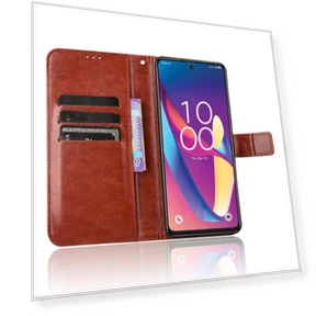 Crazy Horse Texture Leather Phone Cover — Mobile Devices & Accessories, Smartwatch 2025
