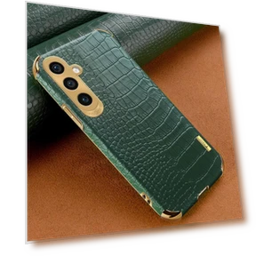 Crocodile Texture 6D Electroplating Smart Phone Cover — Back Covers, Samrtwatch Bands Straps