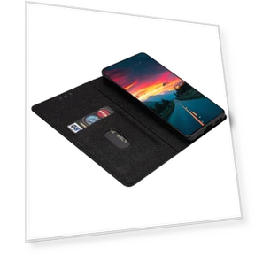 Glitter Bling PU Leather Magnetic Auto-absorbed Case Card Holder Stand Slim Flip Phone Cover — Phone Accessories, Smartwatch 2025